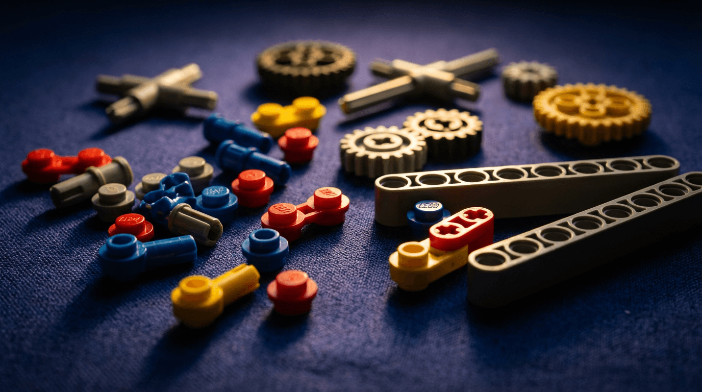 Mechanic performing vehicle maintenance in professional automotive workshop